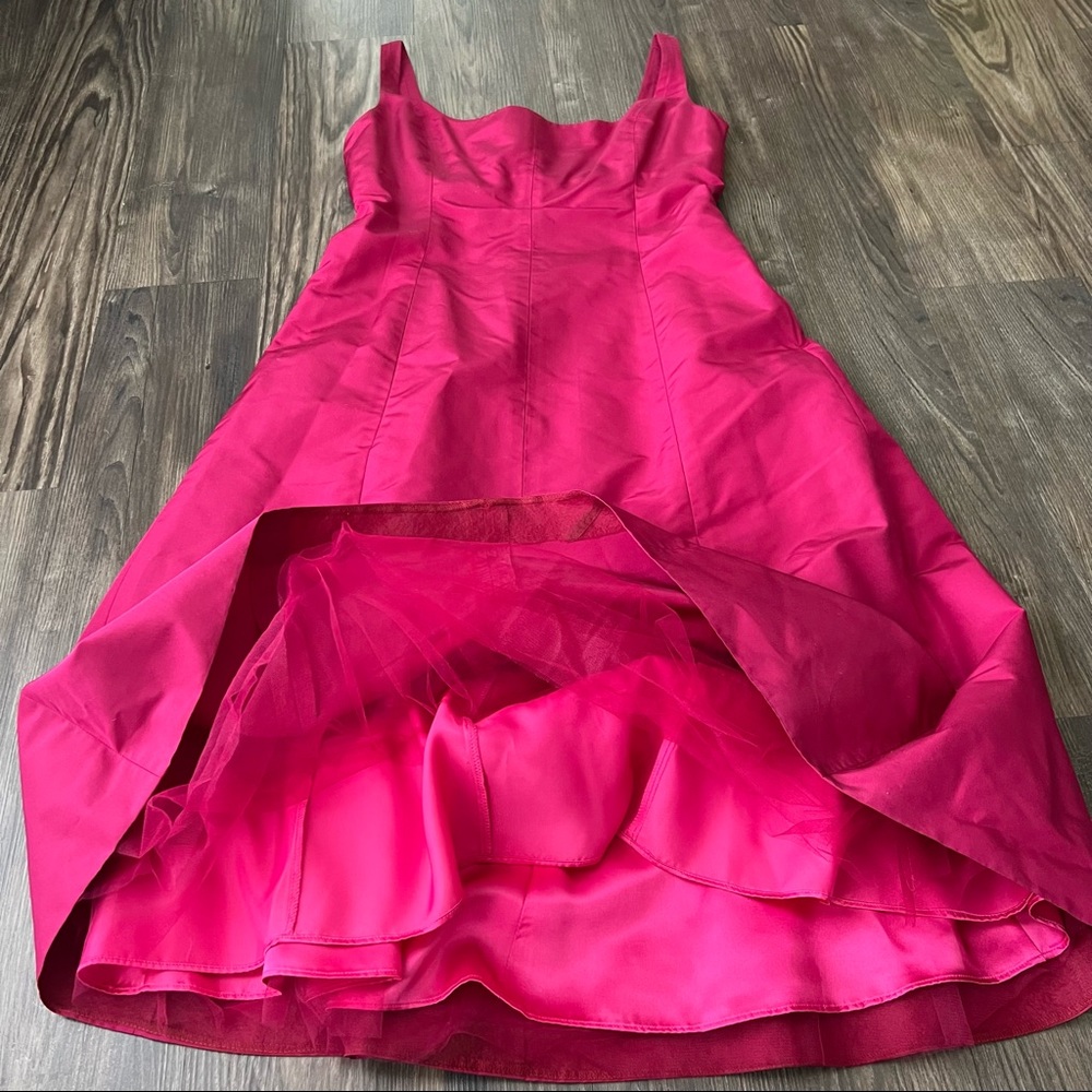 J. Crew NWT Raspberry Pink Tall Dress with Light Crinoline Perfect for Wedding